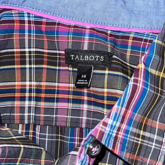 Talbots Size 14 Button Down Shirt - Picture 12 of 13